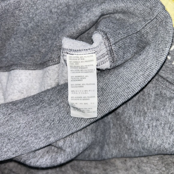 Y2K Hollister Newport Graphic Sweatshirt Junior XS Gray Pullover Scoop Neck Soft - Picture 7 of 10